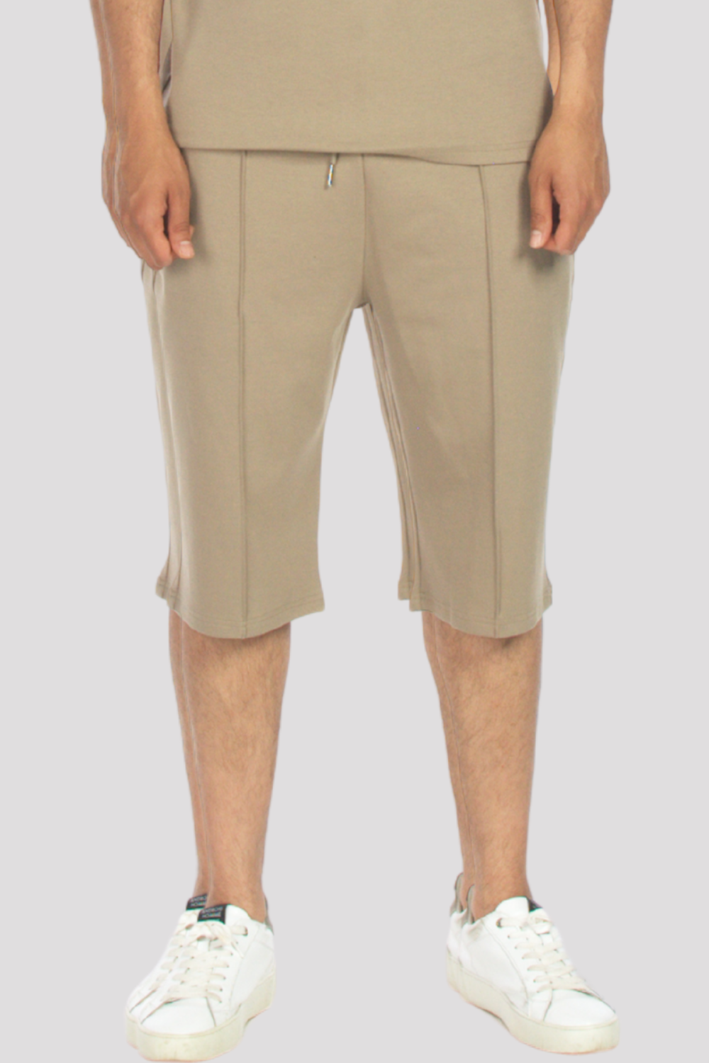Taupe Premier 3/4 Shorts