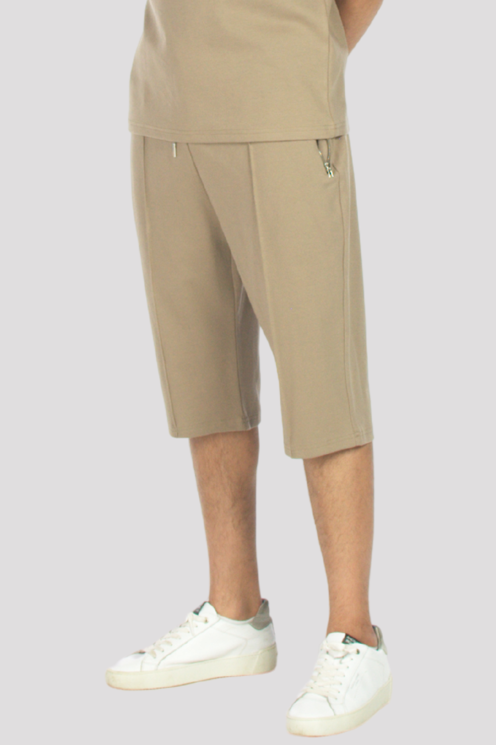 Taupe Premier 3/4 Shorts