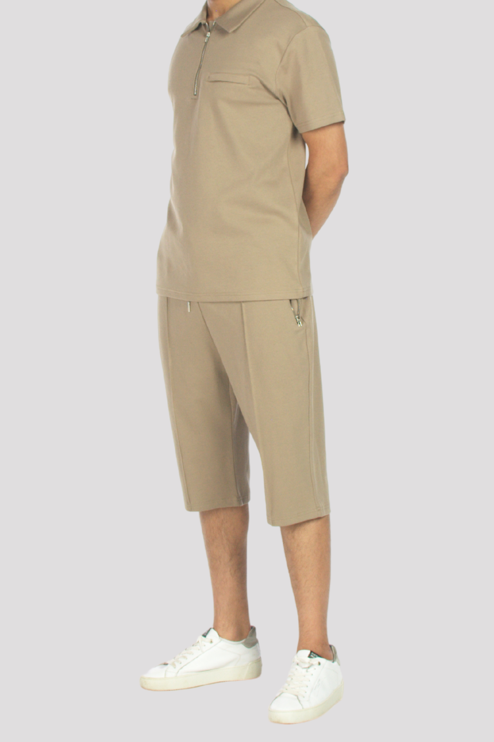 Taupe Premier Polo T-Shirt
