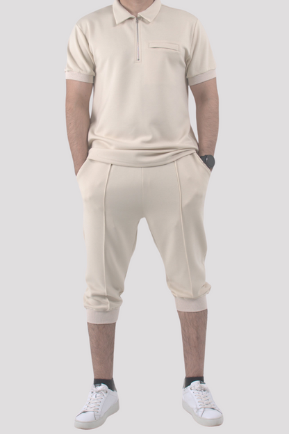 Sandstone Premier Polo T-Shirt