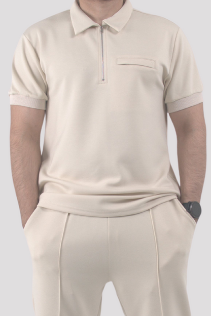 Sandstone Premier Polo T-Shirt