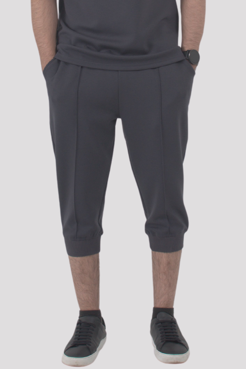 Slate Grey Premier 3/4 Shorts