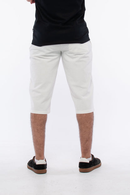 Linen &amp; Cotton 3/4 Shorts