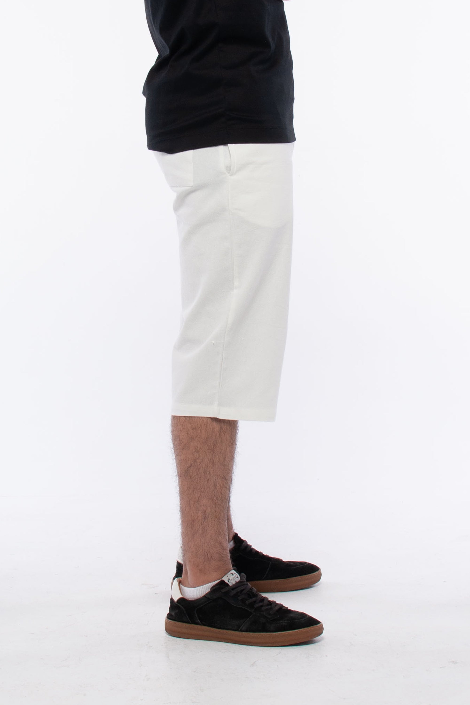 Linen &amp; Cotton 3/4 Shorts